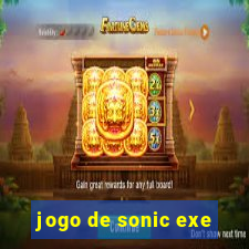 jogo de sonic exe